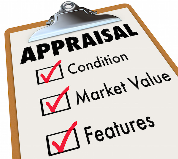 Appraisal Words Checklist Clipboard Factors Condition Market Value